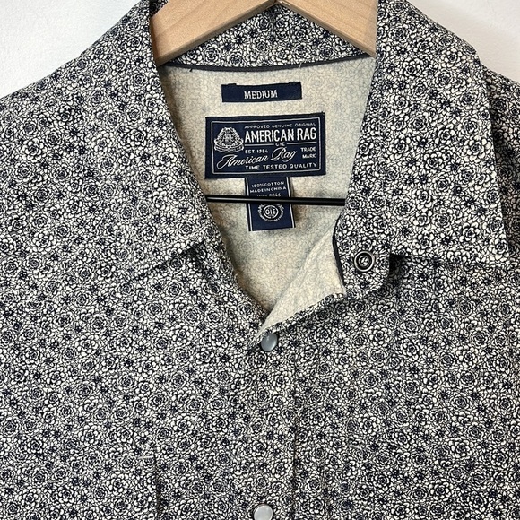 Men’s | American Rag Floral Button Down | Medium - Picture 3 of 6